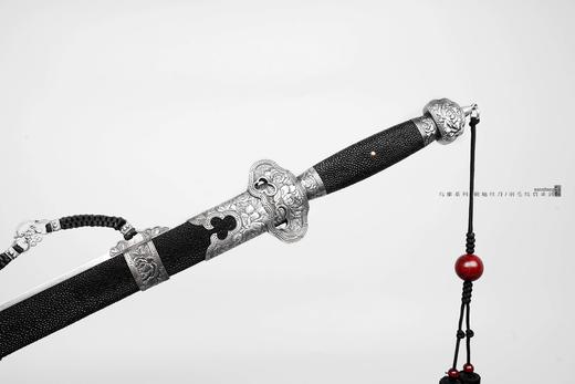 三希堂 乌骓系列 羽毛纹启圣剑  未开刃 商品图2