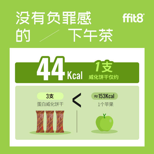 ffit8蛋白质威化饼干 2盒/3盒装 商品图3