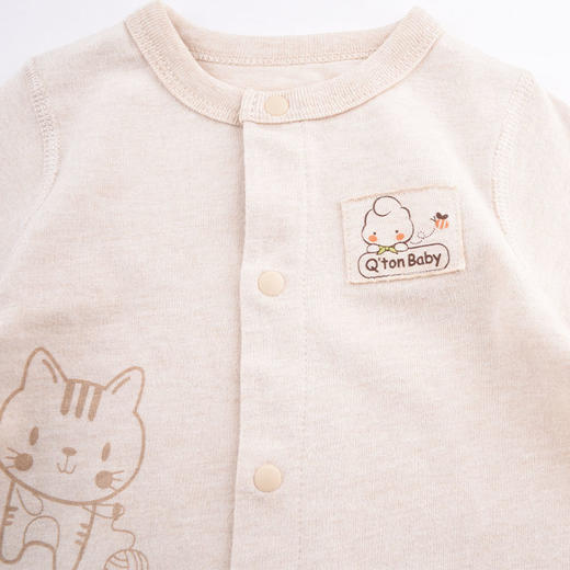 商场同款棉果果春季新疆彩棉对开连体衣连身衣哈衣M101722122006 商品图3