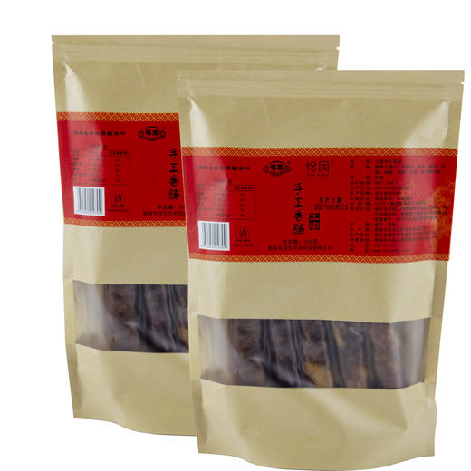 【恩施】农销乐 土家麻辣腊香肠  手工香肠500克 商品图1