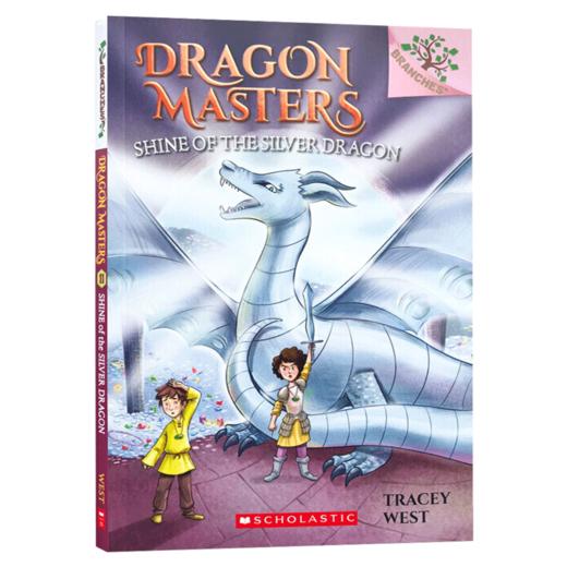 学乐大树系列 驯龙大师11 英文原版 Dragon Masters #11 Shine of the Silver Dragon 图画趣味阅读故事书 商品图3