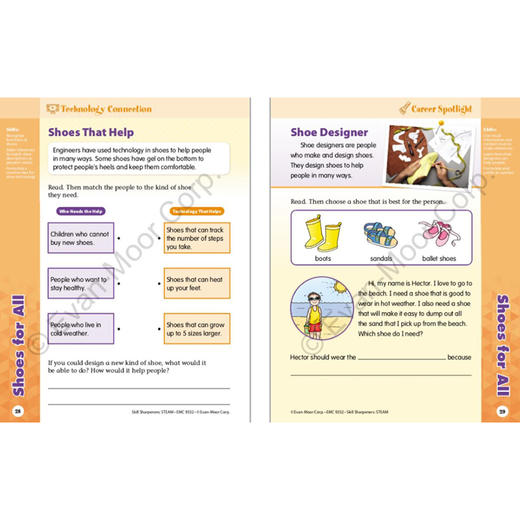 【老李家庭国际教育】 Skill Sharpeners STEAM  技能铅笔刀 STEAM 美国加州原版教辅 商品图3