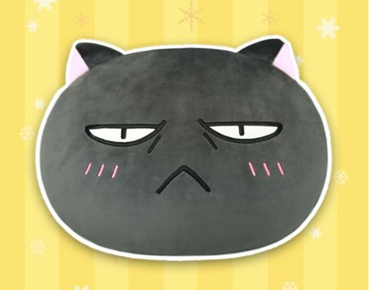 【乌龙抱枕】如果历史是一群喵官方毛绒玩具靠垫午睡枕现货 商品图0