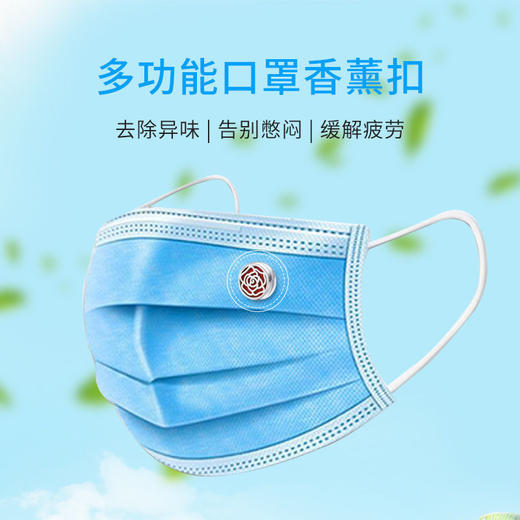 郭晶晶同款多功能香薰扣钛钢香薰精油扣呼吸扣磁石胸针扣 商品图7