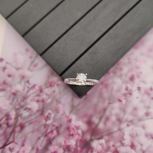 18K钻石戒指（0.53ct）,圈口： 16#, 商品图1