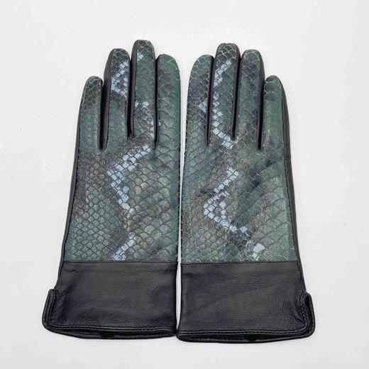 LFGJ   U101   女士秋冬真皮手套保暖机车骑行摩托车运动手套进口羊皮切割 商品图0
