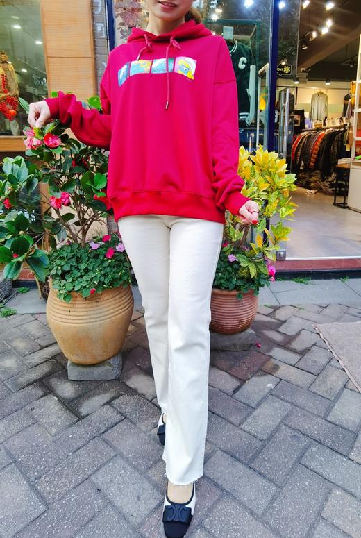 女牛仔微叭裤600983 商品图0