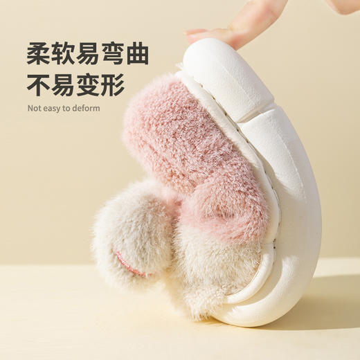 【软fufu的撸猫感】新款儿童棉鞋冬季软底防滑室内家居宝宝棉鞋男童女童保暖毛绒鞋 商品图7