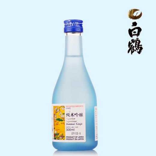 日本白鹤吟酿纯米300ml/011003 淡丽细腻的味道自然清新 商品图1