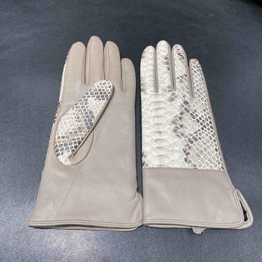 LFGJ   U101   女士秋冬真皮手套保暖机车骑行摩托车运动手套进口羊皮切割 商品图7