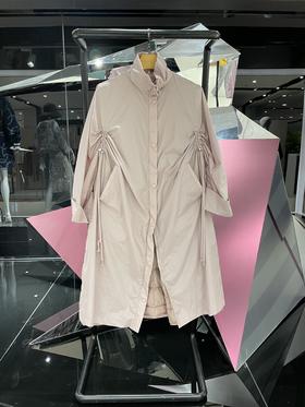 炫色风衣款羽绒