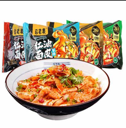 云南清真马老表红油面皮24袋/箱（102g/袋） 商品图4