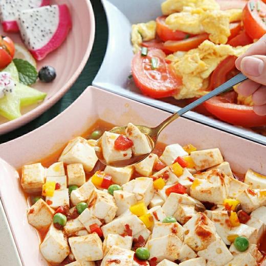 个性创意网红家用圆菜盘子鱼盘水饺碟子火锅年夜饭拼盘餐具套装 商品图8