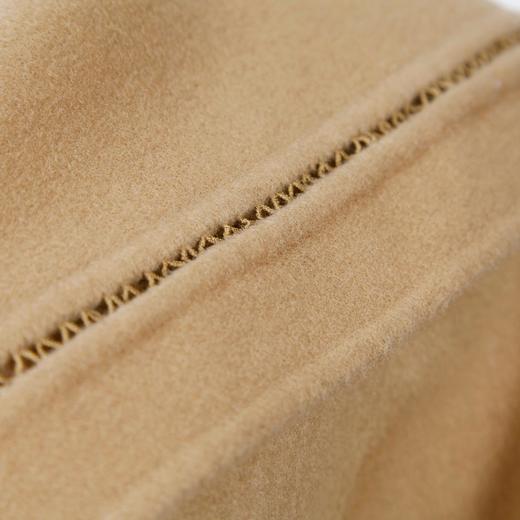 LH9W4斯尔丽瑟俪2021年新款大翻领系带款气质舒适双面呢长大衣女外套 商品图4