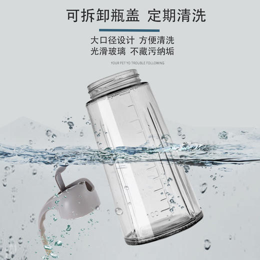 【买1送1】自动开合玻璃油壶家用厨房装油倒油防漏大小号酱油醋调味瓶油罐（gxfc15） 商品图6