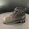 lfgj jeans  AC403  低跟休闲系带高帮鞋短靴女 商品缩略图4