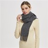 恒源祥100%纯羊毛围（深灰）HYX011WJ 商品缩略图1