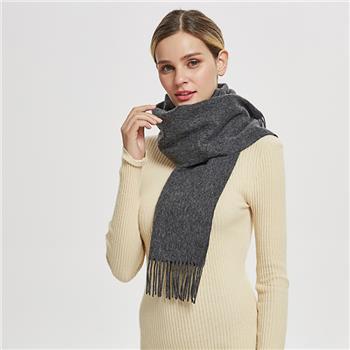 恒源祥100%纯羊毛围（深灰）HYX011WJ 商品图1