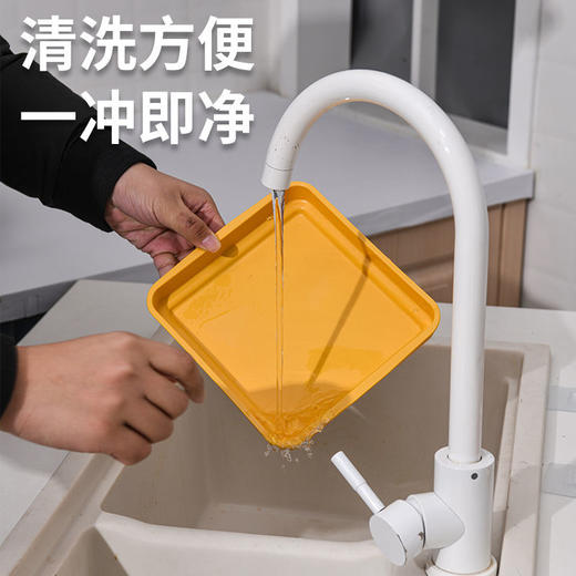 【为思礼】厨房配菜盘架子置物架备菜盘多层壁挂式免打孔家用托盘多功能（gxfc10） 商品图6