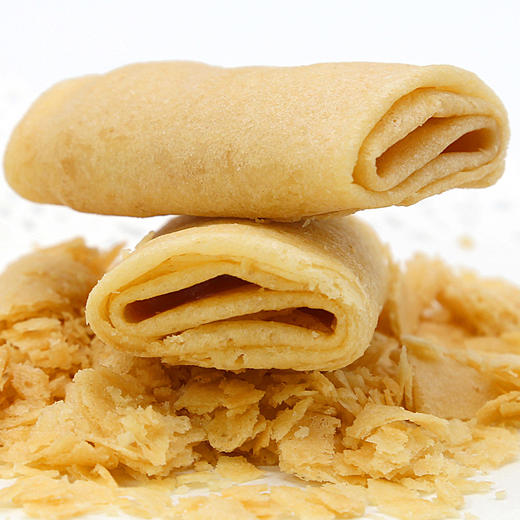 早龙 蛋卷福建特产茶点零食早餐礼盒年货伴手礼小吃 原味蛋卷盒装 商品图1