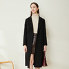 LH9V1斯尔丽瑟俪2021秋冬新款一粒扣优雅绣花通勤外套双面呢羊毛长大衣 商品缩略图2