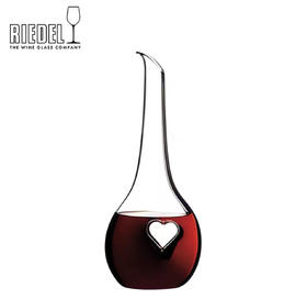 奥地利RIEDEL黑领结祝福型手工水晶醒酒器红葡萄酒分酒器原装进口