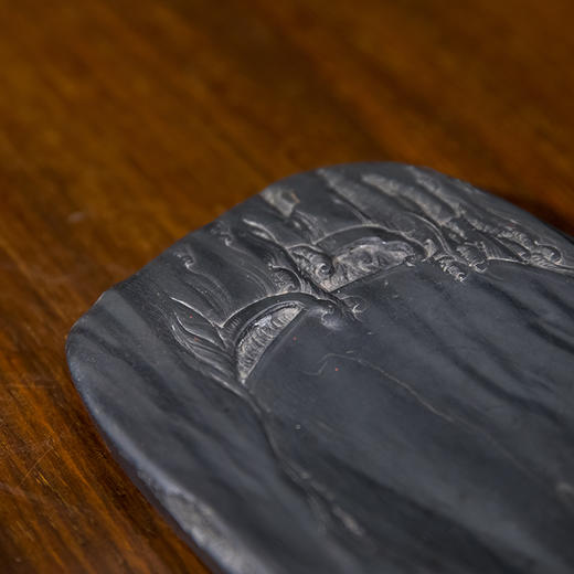 清 旭日东升眉纹歙砚 商品图2