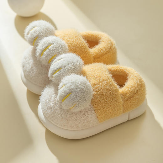 【软fufu的撸猫感】新款儿童棉鞋冬季软底防滑室内家居宝宝棉鞋男童女童保暖毛绒鞋 商品图11