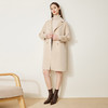 LH9T8斯尔丽2021新款秋冬瑟俪时尚大气宽松百搭气质纯色双面中长款大衣 商品缩略图2