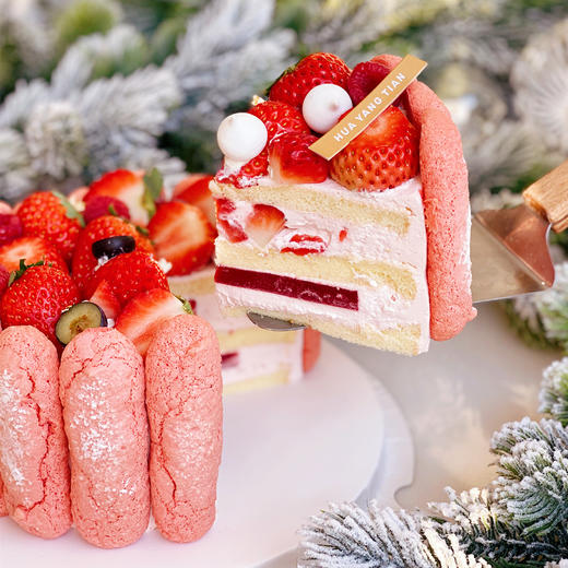 草莓夏洛特 · 奶油蛋糕 商品图2