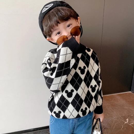 【69/2件！下单两件立减】12款秋冬加绒圆领毛衣！经典百搭手感软糯，！不同提花图案，新鲜不重样 商品图6