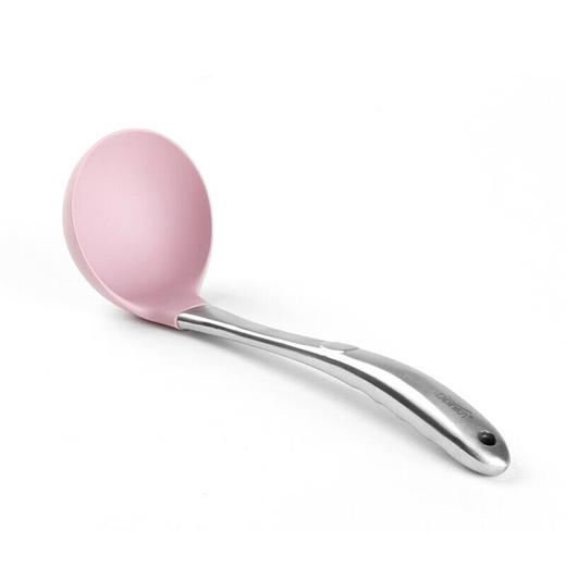 Didinika 迪迪尼卡硅胶汤勺硅胶锅铲 不粘锅304不锈钢把手 耐高温食品级硅胶勺 硅胶铲 商品图1