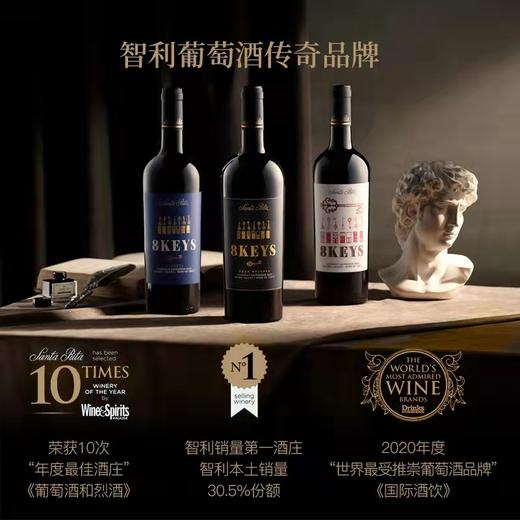 圣丽塔之钥赤霞珠干红葡萄酒750ML 商品图2