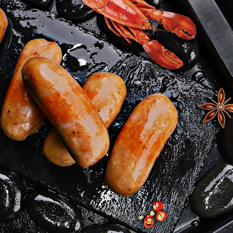 【唛兆龙虾香肠4袋】在家就能实现龙虾自由,多种烹饪方式,简单易操作