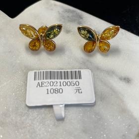 琥珀耳环AE20210050