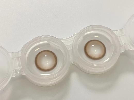 DORAGINA 焦糖奶橘 年抛 2片 14.5mm 着色13.7mm 含水38%  韩国进口 商品图4