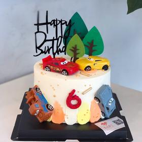 小汽车蛋糕（翻糖提前1天预定）汽车随机