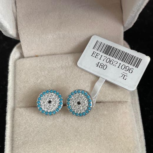 蓝眼睛耳环EE170621096 商品图0