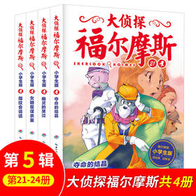 大侦探福尔摩斯(小学生版)(D5辑)(全4册) 逻辑套