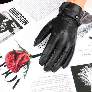 恒源祥男士（100%绵羊皮）羊皮手套HYX201ST-1 商品图2