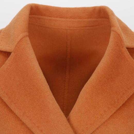 LH941斯尔丽瑟俪[专柜同款]2021冬新款翻领大口袋廓形款一手长大衣女 商品图3