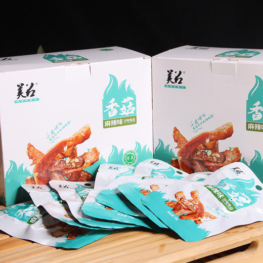 云南沙甸清真美召麻辣香菇400g/盒20袋 商品图0