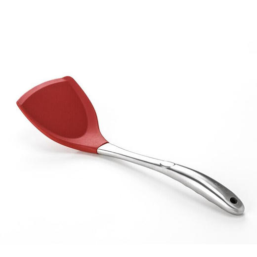 Didinika 迪迪尼卡硅胶汤勺硅胶锅铲 不粘锅304不锈钢把手 耐高温食品级硅胶勺 硅胶铲 商品图2