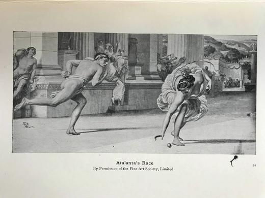 1912年 人间天堂故事集 16幅插图 漆布精装32开 商品图6