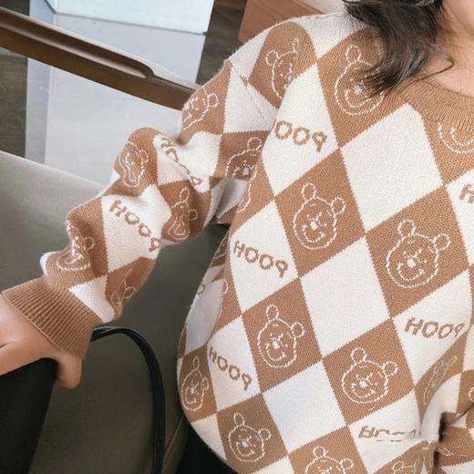 【69/2件！下单两件立减】12款秋冬加绒圆领毛衣！经典百搭手感软糯，！不同提花图案，新鲜不重样 商品图3