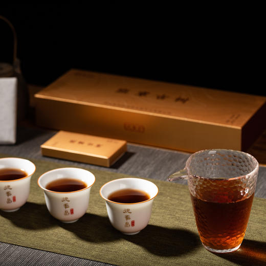 德丰昌【班章古树·随手礼】普洱熟茶春节礼盒192克 商品图7