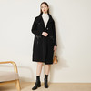 LH9U3斯尔丽瑟俪2021秋冬新款干练帅气立领大口袋暗扣精致羊毛大衣女 商品缩略图2