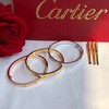 卡地亚 Cartier  经典无钻love手镯 多年口碑款 采用亚金材质 电镀18K金 商品缩略图2