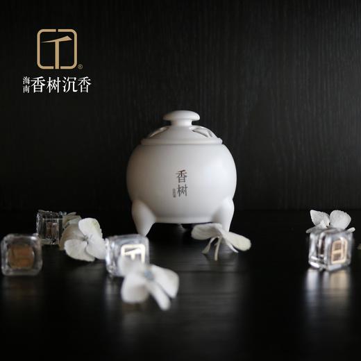 【海岛香树】健康生活沉香品香套装（经典款）30片装、电子品香炉 商品图0
