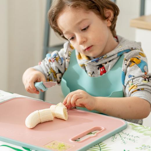 Didinika 砧板五件套菜板刀具套装 辅食菜板婴儿菜刀砧板套装家用多功能切菜 商品图6